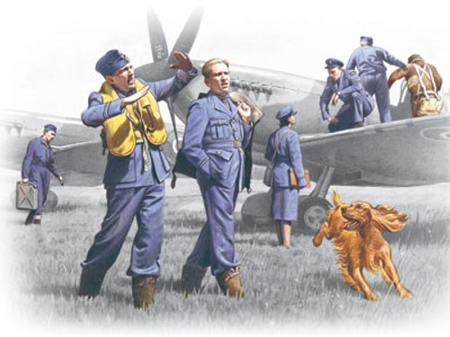 RAF Pilots & Ground Personnel 1939-1945 1/48 ICM Models