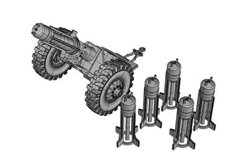 Hell Cannon Syrian Artillery 1/72 Ace Models