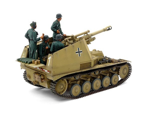 German Wespe Self-Propelled Howitzer Tank w/Crew Italian Front 1/35 Tamiya