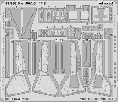 Fw190A3 for EDU 1/48 Eduard