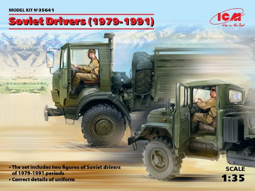 Soviet Drivers 1979-1991 1/35 ICM Models
