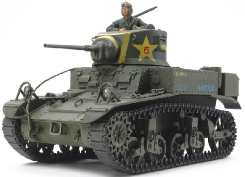 US M3 Stuart Late Production Light Tank 1/35 Tamiya