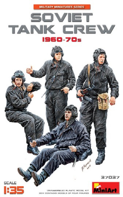 Soviet Tank Crew 1960-70s (4) 1/35 Miniart