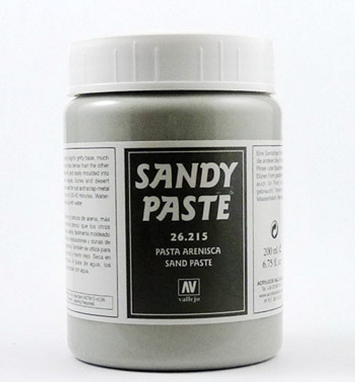 Sandy Paste Earth Effect 200ml Bottle Vallejo Paint