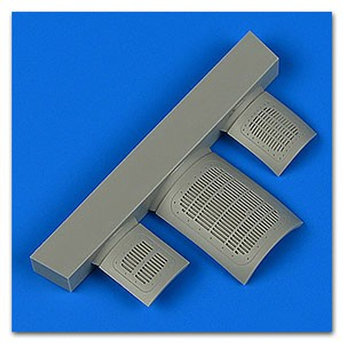 Su-34 Fullback Tail Cooling Grills for KTY 1/48 Quickboost