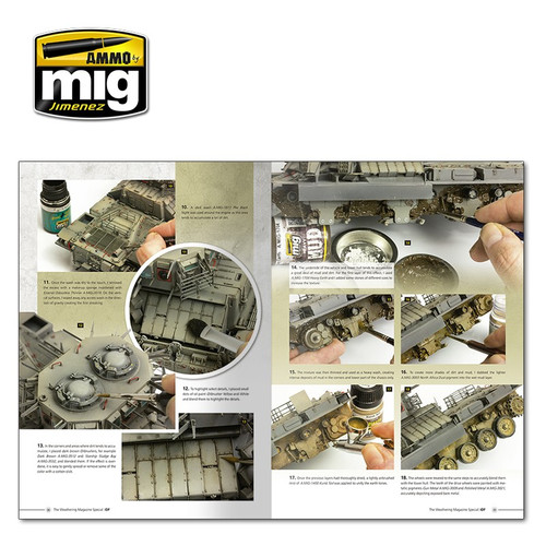 How to Paint IDF Tanks - Weathering Magazine Special (Book) AMMO by Mig Jimenez