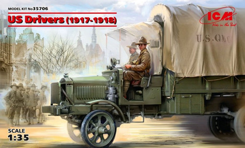 US Drivers 1917-1918 (2) 1/35 ICM Models