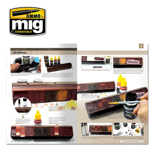 Modeling School: Railway Modeling, Painting Realistic Trains AMMO by Mig Jimenez