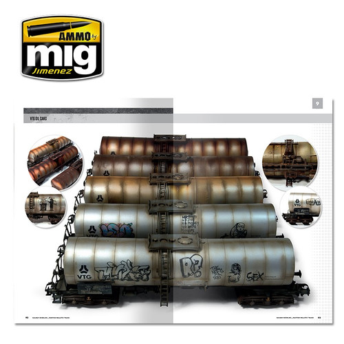 Modeling School: Railway Modeling, Painting Realistic Trains AMMO by Mig Jimenez