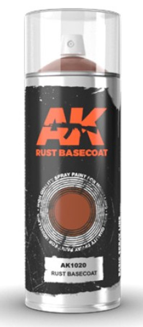 Rust Lacquer Basecoat 150ml Spray AK Interactive
