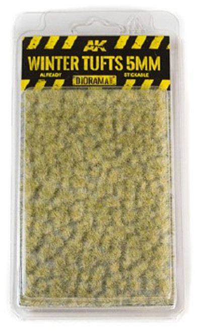 Diorama Series: Winter Tufts 5mm (Self Adhesive) AK Interactive