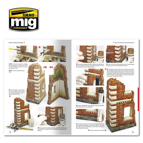 How To Make Buildings: Basic Construction and Painting Guide AMMO of Mig Jimenez
