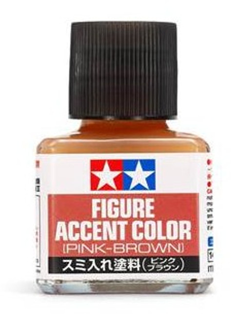 Pink Brown Figure Accent Color (40ml Bottle) Tamiya