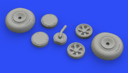 P-47D Wheels for TAM (Resin & Mask) 1/72 Eduard