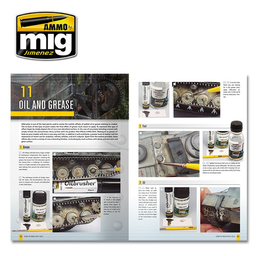 Modelling Guide: How to Paint With Oils (Softcover Book) AMMO of Mig Jimenez