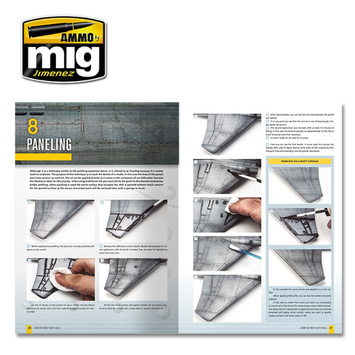 Modelling Guide: How to Paint With Oils (Softcover Book) AMMO of Mig Jimenez