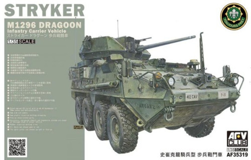 Stryker M1296 Dragoon Infantry Carrier Vehicle 1/35 AFV Club