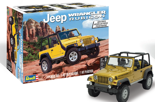Jeep Wrangler Rubicon 1/25 Revell