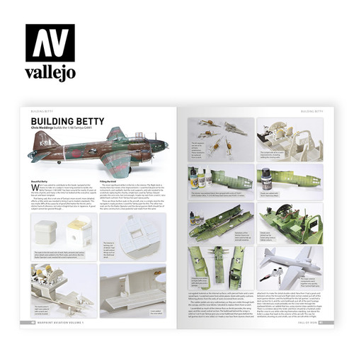 Warpaint Aviation 1: Fall of Iron Light & Medium Bombers of WWII Book Vallejo