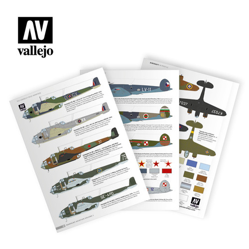 Warpaint Aviation 1: Fall of Iron Light & Medium Bombers of WWII Book Vallejo