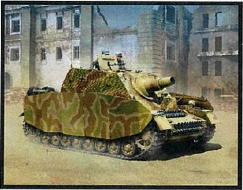 German Sturmpanzer IV Brummbar Mid Version Tank 1/35 Academy