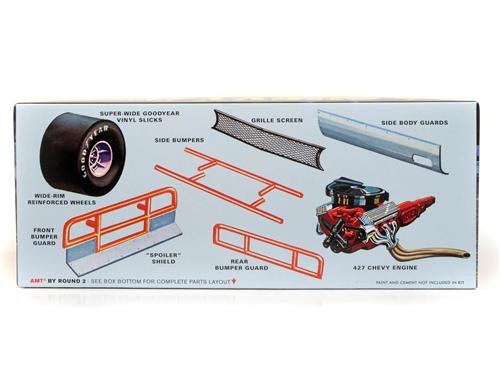 1966 Chevy Impala Modified Stocker Race Car 1/25 AMT Models