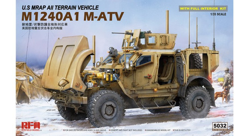 US Cougar 6x6 MRAP Vehicle 1/35 Meng Models