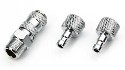 Quick Hose Joint w/2 Plugs Tamiya