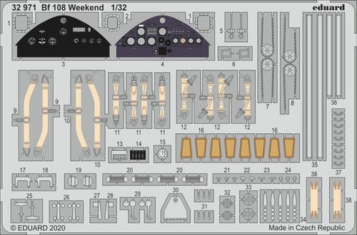 Bf 108 Weekend for EDU (Painted) 1/32 Eduard