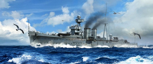 HMS Calcutta British Light Cruiser  1/350 Trumpeter