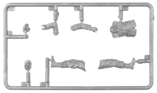 German Soldiers (2) w/8 Jerry Cans 1/35 Miniart