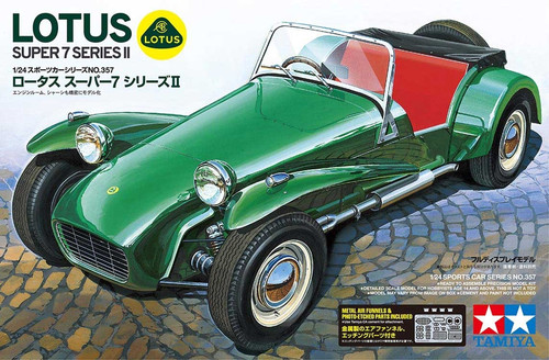 Lotus Super 7 Series II Sports Car 1/24 Tamiya