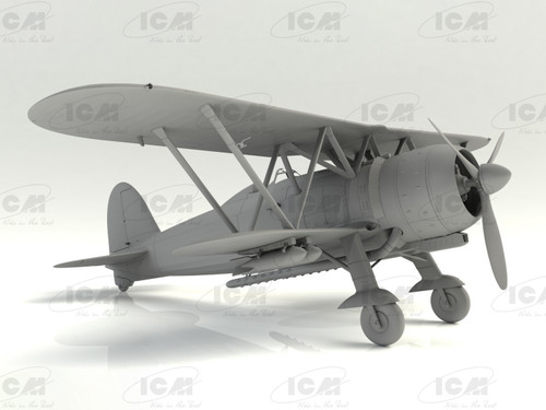 WWII German CR.42 LW Ground Attack Aircraft 1/32 ICM Models