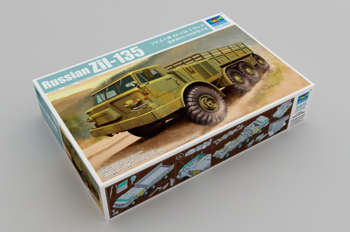 Russian Zil135 Military truck w/Stake Body 1/35 Trumpeter