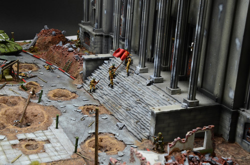 Battle for the Reichstag Berlin 1945 Diorama Set 1/72 Italeri