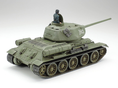 T34/85 Russian Medium Tank 1/48 Tamiya