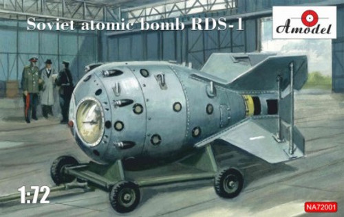 RDS-1 Soviet Atomic Bomb w/Trailer 1/72 A-Model