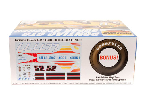 1970 Pontiac GTO Super Stocker Race Car 1/25 MPC