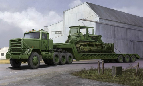 M920 Tractor Tow w/M870A1 Semi-Trailer 1/35 Trumpeter