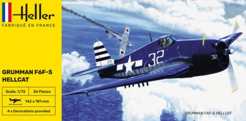 F6F-5 Hellcat Aircraft 1/72 Heller