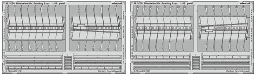 Blenheim Mk I Landing Flaps for ARX 1/48 Eduard