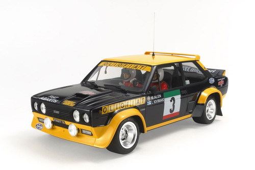 Fiat 131 Abarth Rally 0lio Race Car 1/20 Tamiya