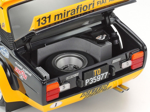 Fiat 131 Abarth Rally 0lio Race Car 1/20 Tamiya