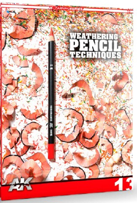 Learning Series 13: Weathering Pencil Techniques Book AK Interactive