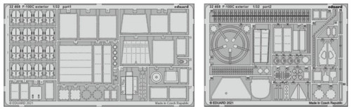 F-100C Exterior for TSM 1/32 Eduard