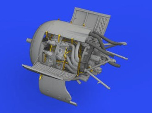 Fw 190F-8 Engine for EDU (Photo-Etch & Resin) 1/48 Eduard