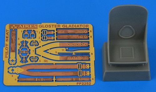 Gloster Gladiator Pilot Seat For ICM 1/32 Aires