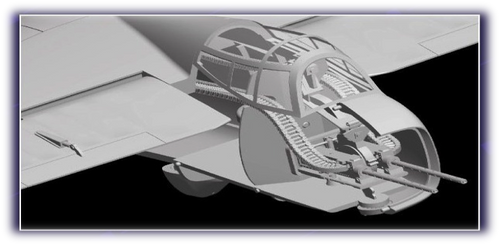 B-25H Mitchell Gunships over CBI 1/32 HK Models (HKM01E037)