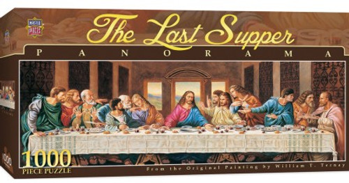 Panorama: The Last Supper Puzzle (1000pc) Masterpieces Puzzles