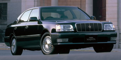uzs141　no,2 1991 Toyota UZS141 Crown Majesta C-Type 4-Door Car 1/24 Aoshima